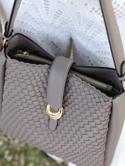 Luella Grey Flora Weave Hobo Bag - Image 4 of 7