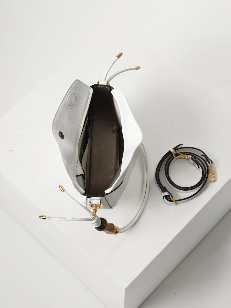 Luella Grey Cora Saddle Cross-Body Bag - Image 8 of 8