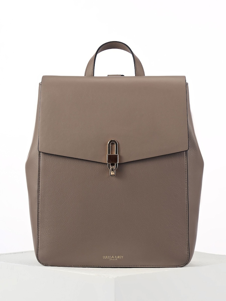 Luella Grey Hilda Laptop Black Backpack - Image 1 of 4