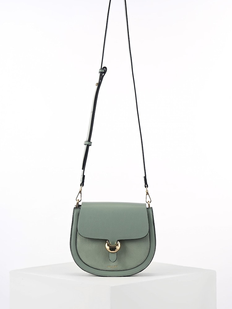 Luella Grey Venetia Saddle Cross-Body Bag - Image 1 of 3