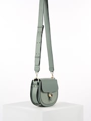 Luella Grey Venetia Saddle Cross-Body Bag - Image 2 of 3