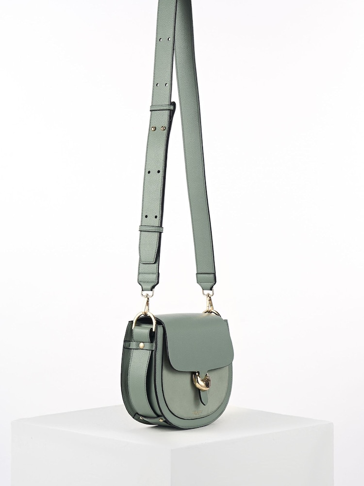 Luella Grey Venetia Saddle Cross-Body Bag - Image 2 of 3