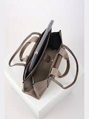 Luella Grey Darcy Laptop Black Tote Bag - Image 6 of 7