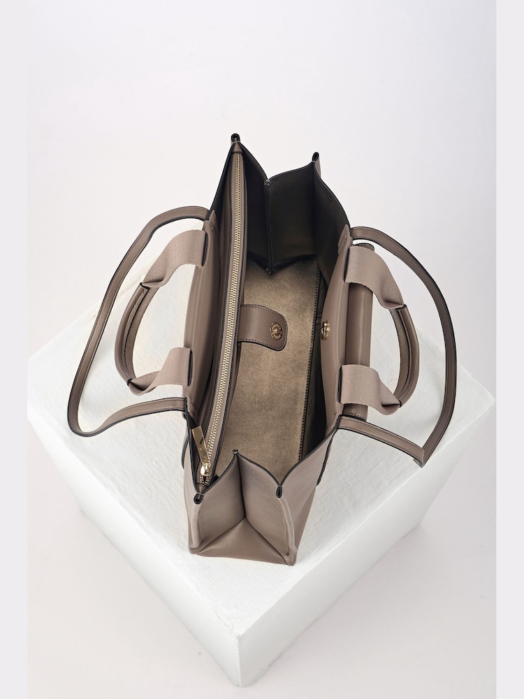 Luella Grey Darcy Laptop Black Tote Bag - Image 7 of 7