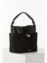 ブラック - Luella Grey Indra Bucket Cross-Body Bag - 画像 3 / 6