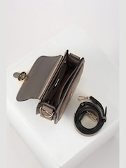 Smeđa - Luella Venetia Peat Saddle Cross-Body Bag - Slika 3 od 3