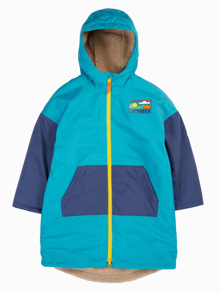 Frugi Atlantic Blue Changing Robe - Image 1 of 6