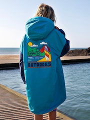 Frugi Atlantic Blue Changing Robe - Image 6 of 6