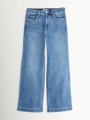 Paige Anessa 31" Wide Leg Encino Jeans with Braided Pocket Edge - Image 1 of 1