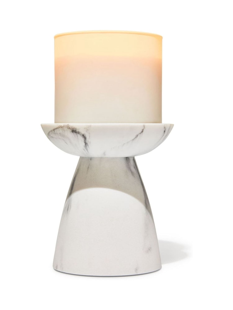 Bath & Body Works Marble 3-Wick Candle Holder - Image 2 of 2 Bath & Body Works Marble 3-Wick Candle Holder - Image 2 of 2