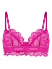 Hunkemoller Dark Pink Non Padded Prina Underwired Bra - Image 5 of 5