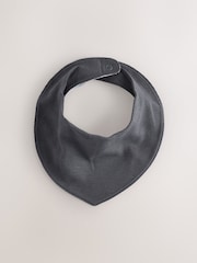 Neutral/Grey Waffle Baby Dribble Bibs 5 Pack - Image 4 of 8