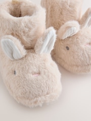 Neutral Bunny Slipper Boots - Image 3 of 5