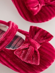 Red Bow Mary Jane Slippers - Image 4 of 5