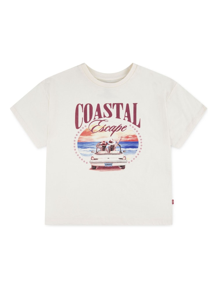 Levi's White Coastal Short Sleeve T-Shirt - Image 1 of 4