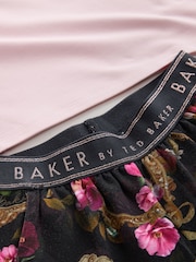 Baker by Ted Baker Pink 2 Piece Frame Printed Pyjamas Set - Image 8 of 8