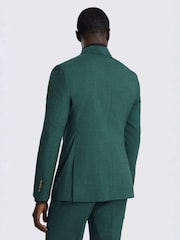 MOSS Green Marl Slim Fit Suit Jacket - Image 3 of 4