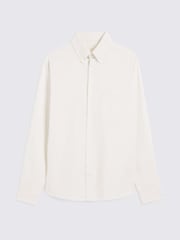 MOSS White Washed Oxford Shirt - Image 4 of 4