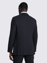 MOSS Blue Regular Fit Check Suit Jacket - Image 5 of 6