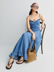 Free People Another Season миджи көйлегі - 6суретінің 4 суреті