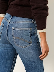 FatFace Shenley Blue Denim Petite Slim leg Jeans - Image 5 of 7