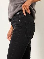 FatFace Shenley Black Petite Slim leg Jeans - Image 5 of 7