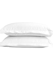 Hotel Pure Luxury White 4 Star Oxford Pillowcase Pair - Image 5 of 6