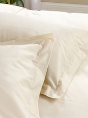 Hotel Pure Luxury Cream 4 Star Oxford Pillowcase Pair - Image 4 of 6