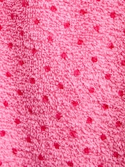 JoJo Maman Bébé Pink Strawberry Hooded Poncho Towel - Image 4 of 4