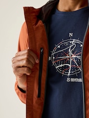 Regatta Orange Shorebay Waterproof Jacket - Image 6 of 9