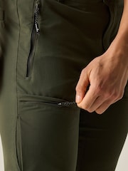 Regatta Green Highton II Water Repellent Trousers - Image 4 of 8
