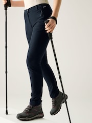 Regatta Blue Highton II Water Repellent Trousers - Image 1 of 8