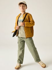 Regatta Brown Junior Hooded Hillpack Jackets - Image 4 of 7