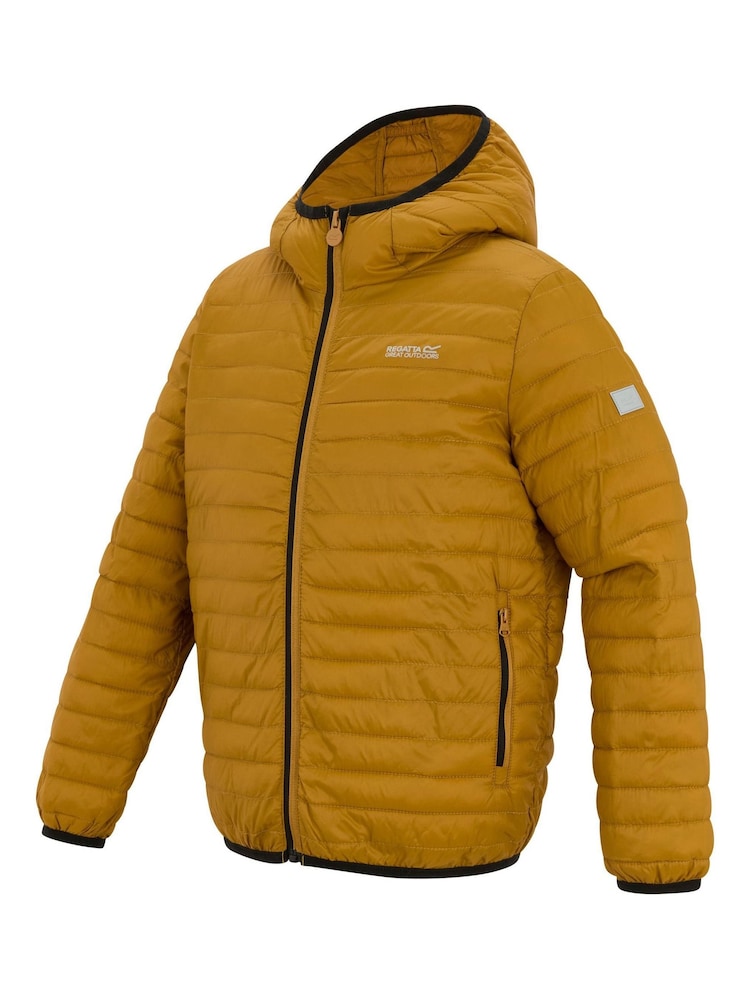 Regatta Brown Junior Hooded Hillpack Jackets - Image 7 of 7