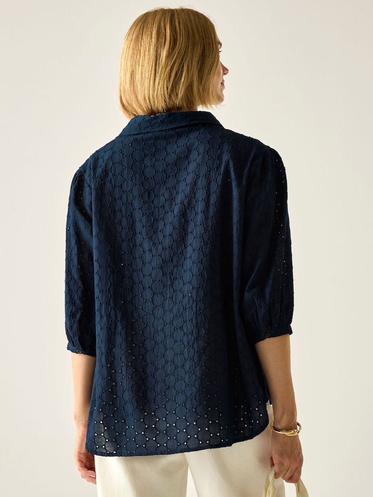 Regatta Blue Nofino Blouse - Image 2 of 9 Regatta Blue Nofino Blouse - Image 2 of 9