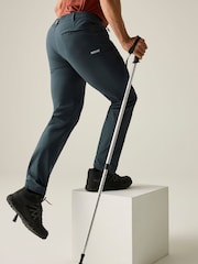 Regatta Blue Highton II Water Repellent Trousers - Image 2 of 9