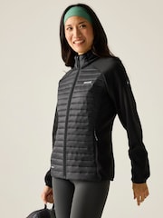 Regatta Black Clumber Hybrid Jacket - Image 1 of 8