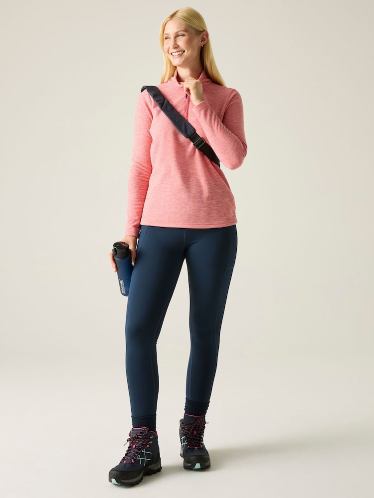 Regatta Pink Sweethart Marl Fleece - Image 2 of 7 Regatta Pink Sweethart Marl Fleece - Image 2 of 7