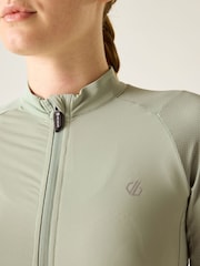 Dare 2b Green Lightning Short Sleeve Cycle Jersey - Image 4 of 9
