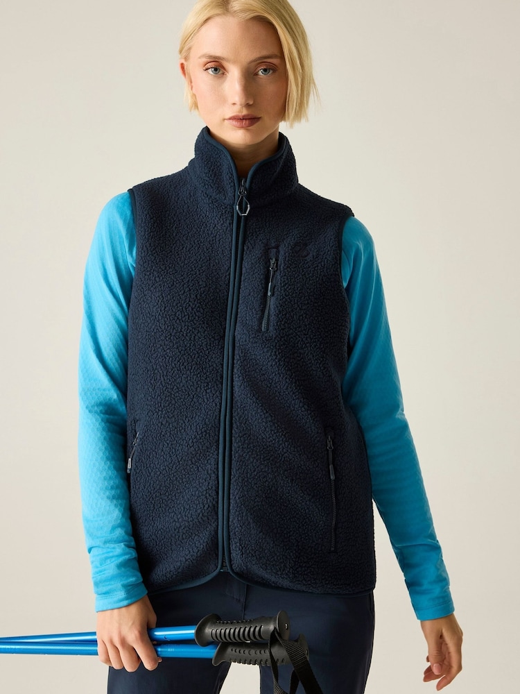 Dare 2b Blue Excursion Fleece Gilet - Image 1 of 9 Dare 2b Blue Excursion Fleece Gilet - Image 1 of 9