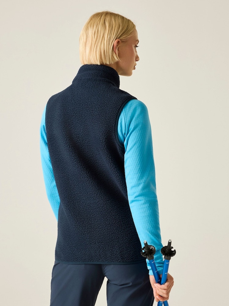 Dare 2b Blue Excursion Fleece Gilet - Image 2 of 9 Dare 2b Blue Excursion Fleece Gilet - Image 2 of 9
