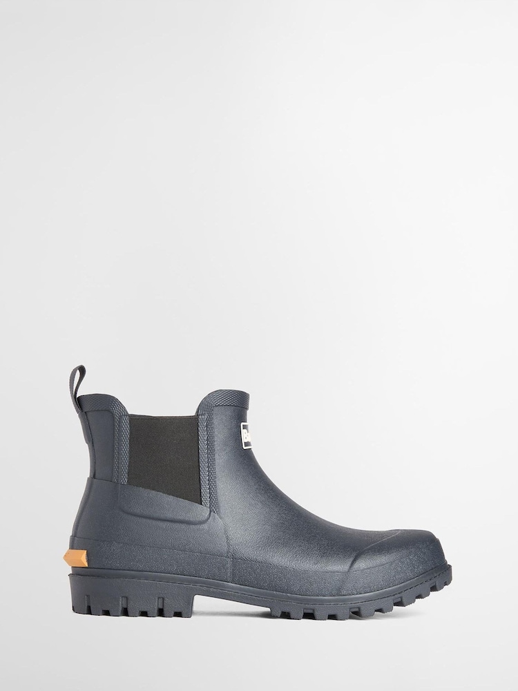 Barbour® Blue Andale Chelsea Wellies - Image 1 of 5 Barbour® Blue Andale Chelsea Wellies - Image 1 of 5