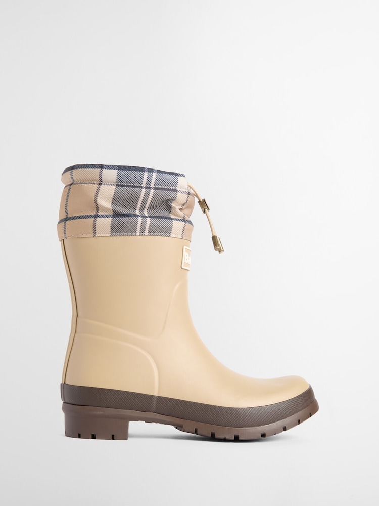 Barbour® Cream Mowbray Mid Wellies - Image 1 of 6