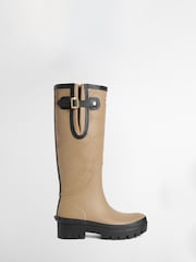 Barbour® Leighton Tartan Tall Wellies - صورة 1 من 7