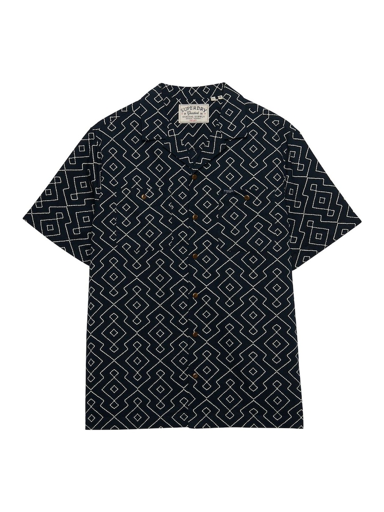 Superdry Premium Printed Beach Shirt - Obraz 8 z 8