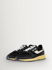 AUTRY Black Reelwind Mesh & Suede Trainers - Image 2 of 6