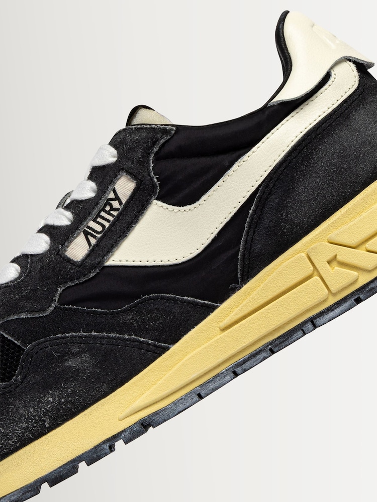 AUTRY Black Reelwind Mesh & Suede Trainers - Image 6 of 6 AUTRY Black Reelwind Mesh & Suede Trainers - Image 6 of 6