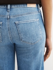 Paige Cinerama Leenah 32" Wide Leg Jeans - Image 4 of 7