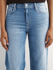 Paige Cinerama Leenah 32" Wide Leg Jeans - Image 6 of 7
