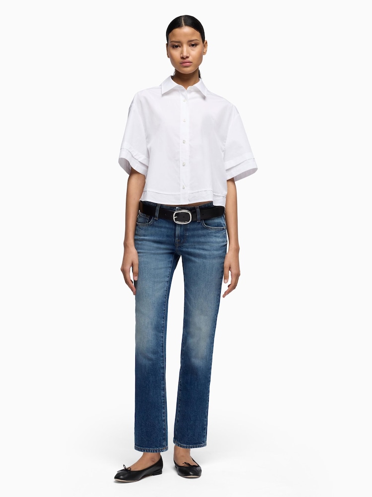 7 For All Mankind Low Rise Cigarette Explorer Jeans - Image 1 of 6 7 For All Mankind Low Rise Cigarette Explorer Jeans - Image 1 of 6